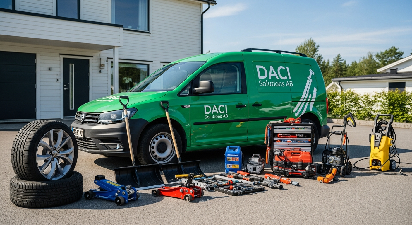 DACI Solutions AB — servicebil och utrustning